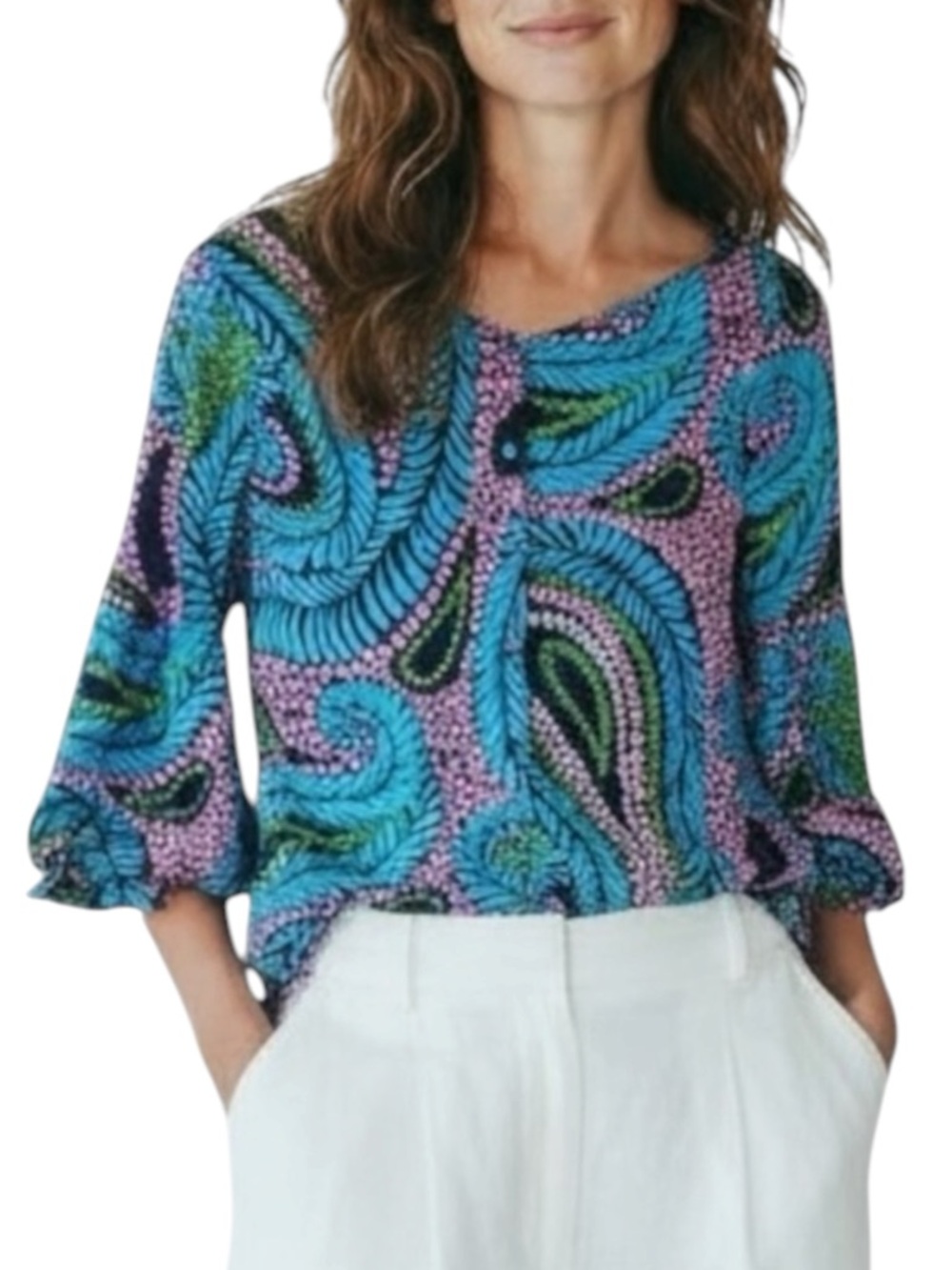 LILLY PULITZER Silk Blouse w/ Back Buttons Size 4 — ABSOLUTELY GORGEOUS!!!